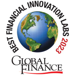 Logo, Global Finance Best Financial Innovation Labs Award 2021